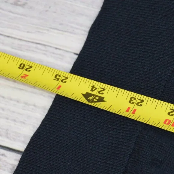 Armani Exchange Navy Oblique Logo Pullover Sweater Size Medium NWT - Picture 10 of 16